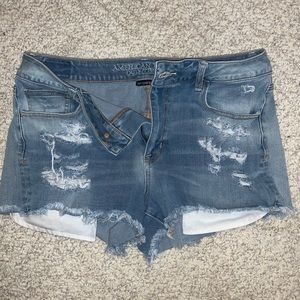 American eagle denim shorts